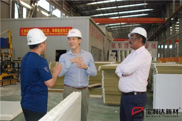 寶潤達聚氨酯復(fù)合板遠(yuǎn)銷毛里求斯共和國